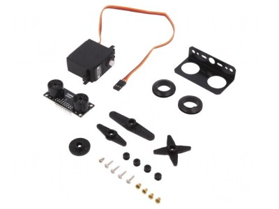 Senzor Distanță Ultrasonic 5V PWM TTL 0.1-4m foto