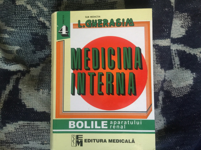 h7a Medicina interna - bolile aparatului renal - sub redactia L. Gherasim