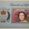 BC50, Liberia 1977, colita regina Elisabeta a II-a