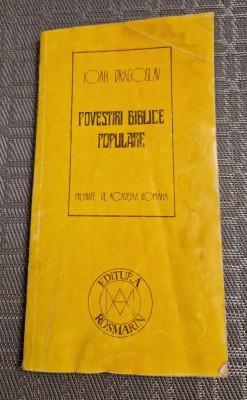 Povestiri biblice populare Ioan Dragoslav foto