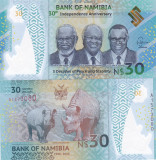 Namibia 30 Dollars 2020 Polimer Comemorativa UNC