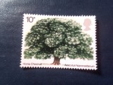 Serie 1 valoare Marea Britanie 1974 - Flora - Arbore