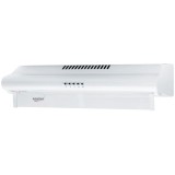 Hota traditionala Albatros H10P ECO+, Capacitate absorbtie 186.1 m&sup3;/h, 3 viteze, 1 motor, Filtru acrilic, Butoane frontale, 60 cm, Alb