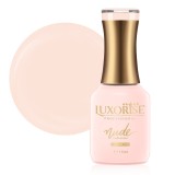 Cumpara ieftin Oja Semipermanenta Nude Collection LUXORISE, Soft Nude 15ml