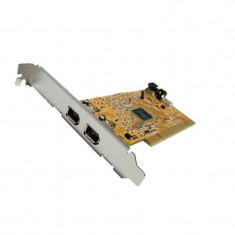 Adaptor Refurbished PCI Express la 2 x FireWire IEEE 1394, HP 515182-001 foto