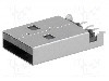 Conector USB A, pentru PCB, MOLEX - 48037-2200