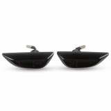 Set de 2 Lampi semnalizare laterala LED fumurii pentru Opel Mokka, Mokka X, Chevrolet Trax din 2012
