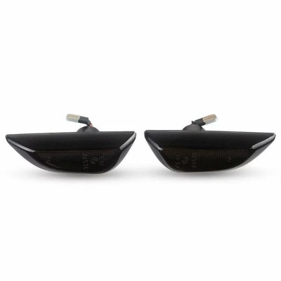 Set de 2 Lampi semnalizare laterala LED fumurii pentru Opel Mokka, Mokka X, Chevrolet Trax din 2012 foto