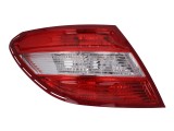 Stop spate lampa Mercedes Clasa C (W204), 03.07-03.11 Sedan, spate, omologare ECE/SAE, fara suport bec, 2048200164; 2049068302; A2048200164, Stanga