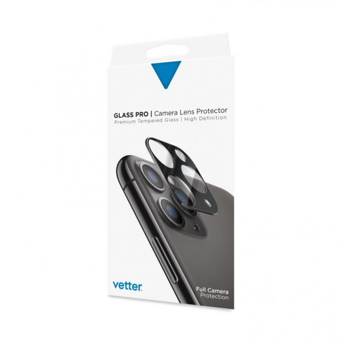 Tempered Glass Vetter Pro iPhone 12 Pro, Camera Lens Protector, Tempered Glass Pro