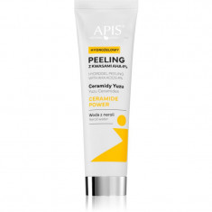 Apis Natural Cosmetics Ceramide Power gel calmant si exfoliant Cu AHA Acizi 100 ml