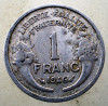 1.158 FRANTA 1 FRANC 1946, Europa, Aluminiu