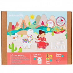 Jucarie Set creatie Jack In The Box, Llama, 3 in 1, Multicolor