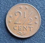 Antilele Olandeze 2 1/2 centi 1971, America Centrala si de Sud