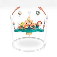 Saritor pentru bebelusi Baby Jumper cu centru de activitati, scaun rotativ si jucarii interactive