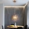 Greelustr Candelabru HQ-JS-NGDD, Candelabru decorativ, dovleac auriu, 20w, bucatarie, hol, dormitor, sufragerie, otel+sticla