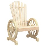 Cumpara ieftin Scaun de gradina Adirondack, lemn masiv de brad