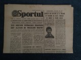 ZIARUL SPORTUL 22 SEPTEMBRIE 1981