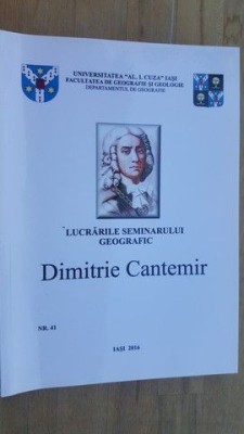 Lucrarile seminarului geografic Nr 41 Dimitrie Cantemir foto