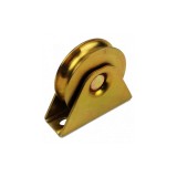 Cumpara ieftin Rola poarta 80 mm cu suport, canal u 16,5 mm, DSH 411489