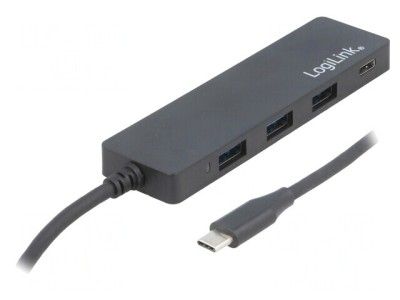 Hub USB 3.0 cu 3 Porturi USB-A și 2 USB-C foto