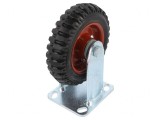 Roată transport rigidă 160mm 150kg gumă