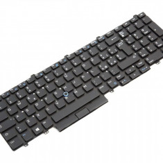 Tastatura laptop second hand Dell Latitude E5550 Black Italian DP/N 05YWV7