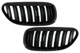 Grile Centrale BMW Seria 6 E63 E64 LCI Pre-LCI (2004-2010) M Design Negru Lucios Performance AutoTuning, KITT