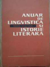 Anuar De Lingvistica Si Istorie Literara - Colectiv ,308520 foto