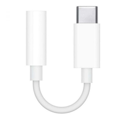 Adaptor Audio Apple, Type-C la Jack 3.5 mm alb foto