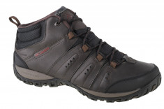 Pantofi de trekking Columbia Woodburn II Chukka WP 1552991231 maro foto