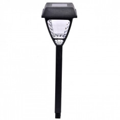 Lampa solara LED, 41 cm, negru foto