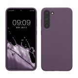 Husa Kwmobile pentru Samsung Galaxy S23 Plus, Mov inchis, Silicon, KWM000017WC047C, Carcasa