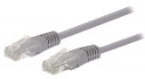 Cablu de retea U/UTP Valueline, cat5e, patch cord, 2m, gri