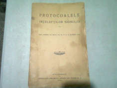 PROTOCOALELE INTELEPTILOR SIONULUI (1923) foto