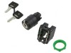 Comutator rotativ cu cheie 22mm 3 NO negru
