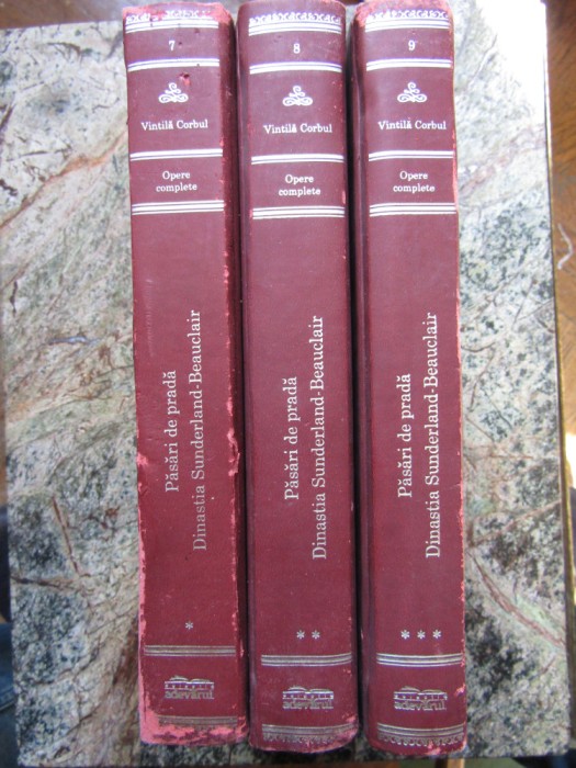 PASARI DE PRADA-VINTILA CORBUL (3 VOL)