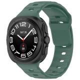 Curea Techsuit W055 pentru Samsung Galaxy Watch Ultra, Verde Inchis