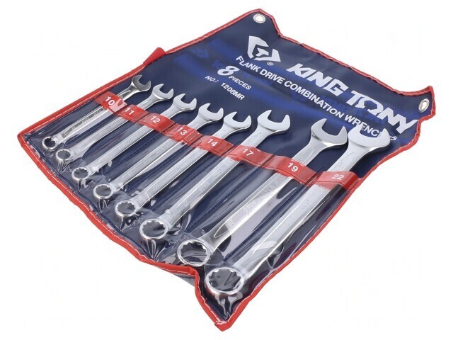 Set Chei Combinate, 10-22mm, 8 Piese