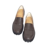 Pantofi din piele naturala Sonia Brown