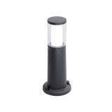 Stalp Carlo 3.5W GU10 LED Negru IP55 40cm