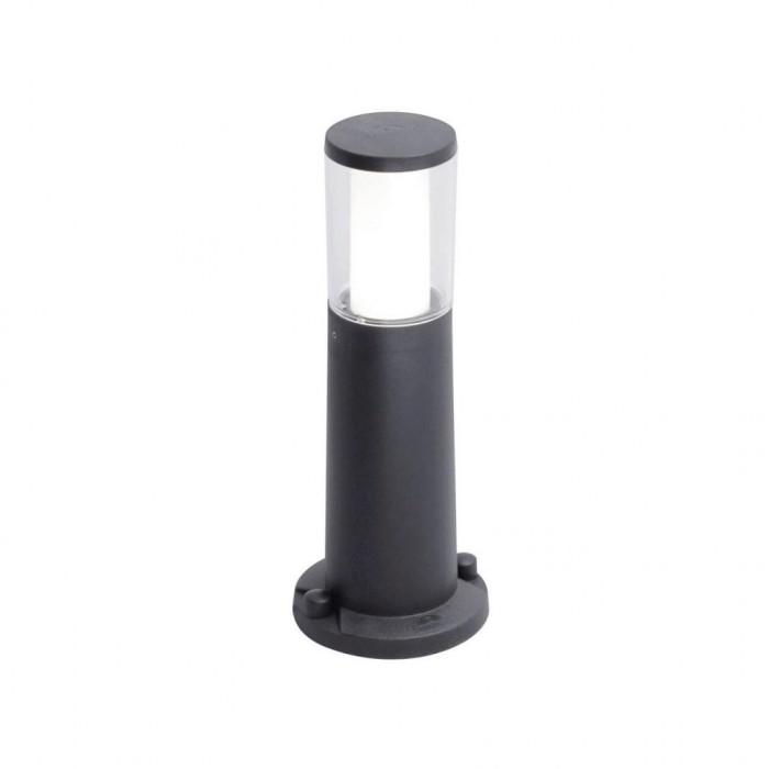 Stalp Carlo 3.5W GU10 LED Negru IP55 40cm