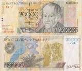 2001 (16 VIII), 20,000 Bol&iacute;vares (P-86a) - Venezuela