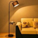 Lampadar BELANO,1 x E27,Metal,Negru