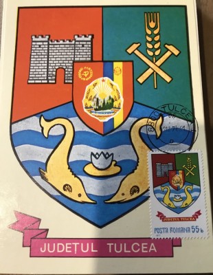 CPIF Stema cu timbru al judetului Tulcea foto