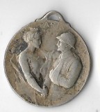 Medalie Journee de Paris 1917 - Franta, 27 mm