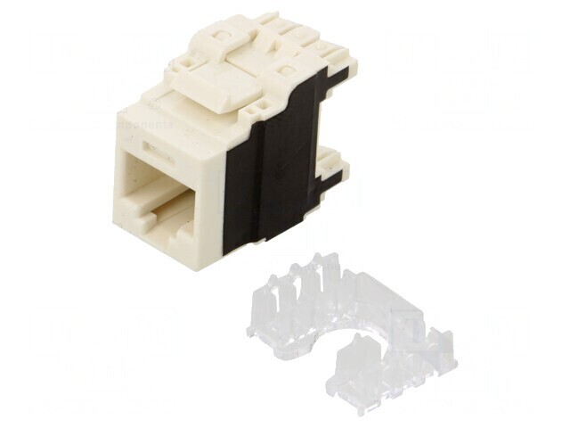 Soclu RJ45 Cat 6a 8p8c Alb IDC
