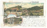 4241 - BOCSA MONTANA, Litho, Romania - old postcard - used - 1899