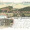 4241 - BOCSA MONTANA, Litho, Romania - old postcard - used - 1899