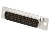 Mufă D-Sub HD 44 PIN Tată Neagră pentru Lipire pe Cablu